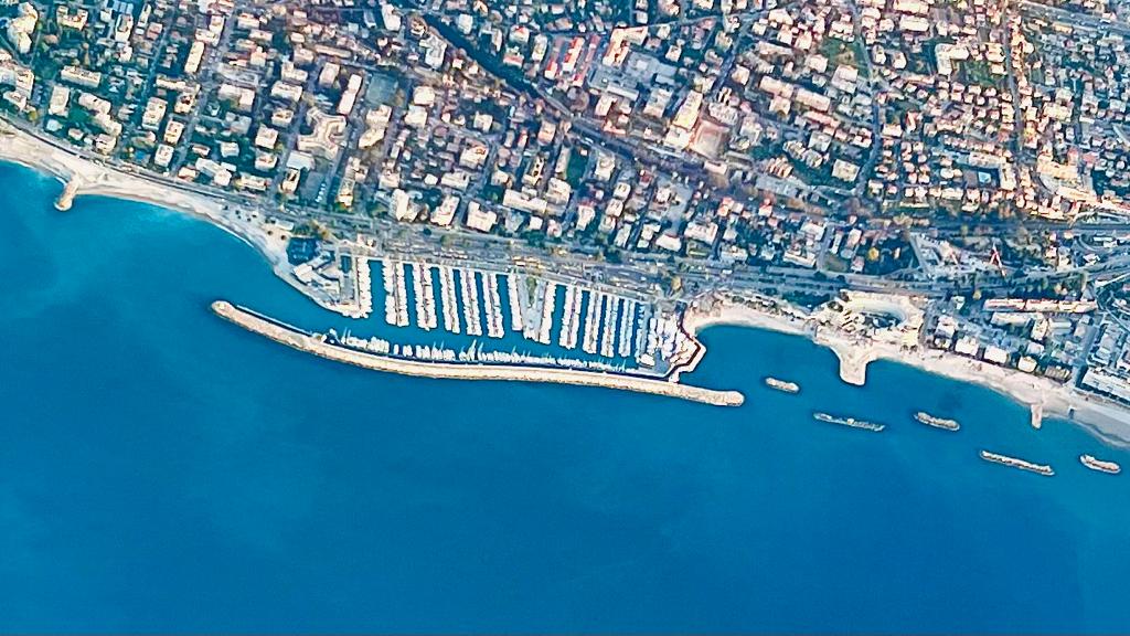 Navigation au large de Nice